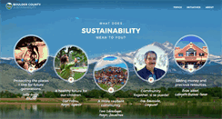 Desktop Screenshot of bouldercountysustainability.org
