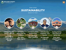 Tablet Screenshot of bouldercountysustainability.org